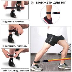 Эспандер Power System PS-4099 Total Expander Set 5 шт Фото 6