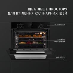 Духовой шкаф Perfelli DIAMOND 6D10N NERO Фото 1