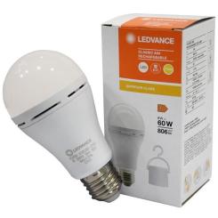 Лампочка LEDVANCE акумуляторна A60 8W 806Lm 2700К E27 Фото 1