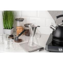 Заварник Ardesto Кемекс для кави Black Mars 600 мл Фото 1