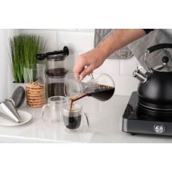 Заварник Ardesto Кемекс для кави Black Mars 600 мл Фото 6