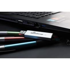 USB флеш накопитель Mediarange 64GB Black/Silver USB 3.0 Фото 4