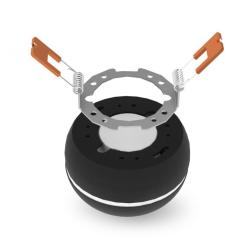 Светильник Videx під лампу GX53 універсальний Чорний Фото 1