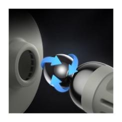 Универсальный автодержатель Baseus Magnetic (на решетку) creamy-white Фото 9