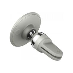 Универсальный автодержатель Baseus Magnetic (на решетку) creamy-white Фото 2