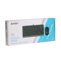 Комплект A4Tech F1110 USB Grey Фото 7