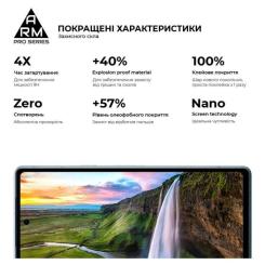 Стекло защитное Armorstandart Pro Google Pixel 7a Black Фото 4