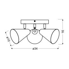Спот Candellux 98-68828 AMOR Фото 1