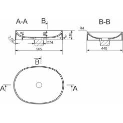 Раковина GRANADO Morella grafito Фото 3