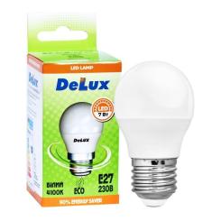 Лампочка Delux BL50N 7Вт 4100K 220В E27 Фото 2
