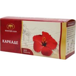 Чай Золотий Слон Каркаде 20х1.3 г Фото