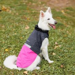 Попона для животных Pet Fashion ROY 3XL малиново-сіра Фото 7