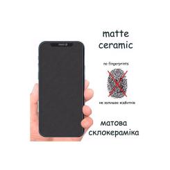 Стекло защитное Drobak Matte Ceramics Apple iPhone 15 Фото 4