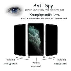 Стекло защитное Drobak Anty Spy Samsung Galaxy М14 (Black) Фото 5