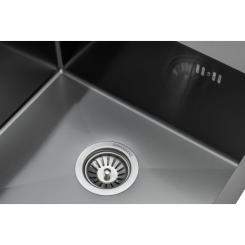 Мойка кухонная GRANADO Galera S201 black Фото 4