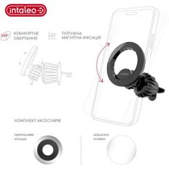Универсальный автодержатель Intaleo CM06GG 20xN52 for MagSafe Фото 3