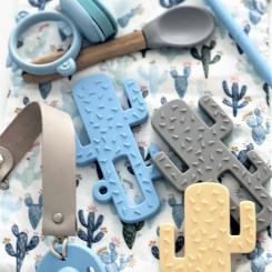 Прорезыватель MinikOiOi Cactus - Mineral Blue Фото 3