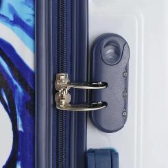 Чемодан Semi Line Print 28" L White/Blue Фото 6