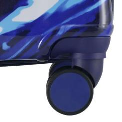 Чемодан Semi Line Print 28" L White/Blue Фото 7