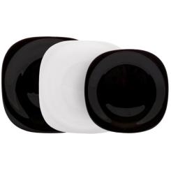 Столовый сервиз Luminarc Carine ЧорнеБіле 18 предметів Фото