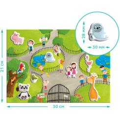 Обучающий набор DoDo Магнітна гра Зоопарк Фото 3