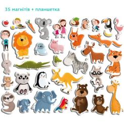 Обучающий набор DoDo Магнітна гра Зоопарк Фото 4
