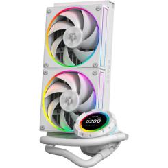 Система жидкостного охлаждения ID-Cooling SL240 WHITE Фото 1