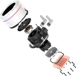 Система жидкостного охлаждения ID-Cooling SL240 WHITE Фото 6