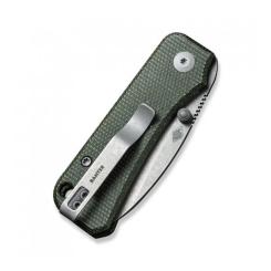 Нож Civivi Baby Banter Stonewash Green Micarta Фото 5