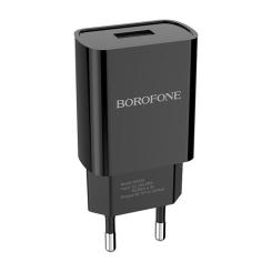 Зарядное устройство BOROFONE BA20A Sharp charger Black Фото 1