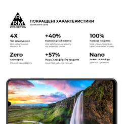 Стекло защитное Armorstandart Pro Realme C53 Black Фото 4