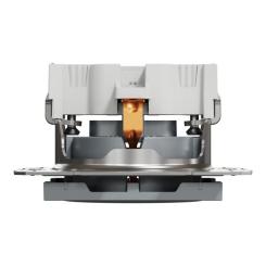 Розетка Schneider Electric ASFORA сталь Фото 4