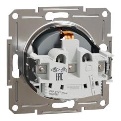 Розетка Schneider Electric ASFORA сталь Фото 6