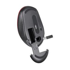 Мышка Defender Auris MB-027 Silent Wireless Red Фото 1