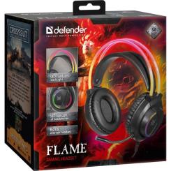 Наушники Defender Flame RGB Black Фото 9