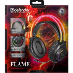 Наушники Defender Flame RGB Black Фото 10