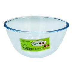 Салатник Con Brio скляний 209 мм 2 л Фото