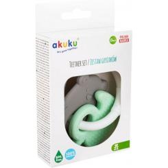 Прорезыватель Akuku Мишка / Утенок Фото 1