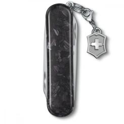 Нож Victorinox Classic SD Brilliant Carbon + брелок-лого Фото 2