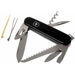Нож Victorinox Camper 91 мм Чорний Фото 3
