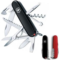 Нож Victorinox Huntsman Ukraine 91 мм Чорно-червоний Фото 1