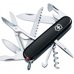 Нож Victorinox Huntsman Ukraine 91 мм Чорно-червоний Фото 2