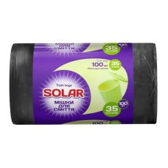 Пакеты для мусора Solar Household 35 л 100 шт. Фото