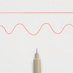 Лайнер Sakura Pigma Micron (0.1) 0,25 мм Красный Фото 3