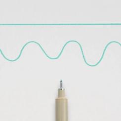 Лайнер Sakura Pigma Micron (0.8) 0,5 мм Зеленый Фото 2