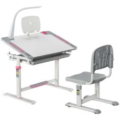 Парта со стулом Cubby Lupin Pink Фото 1