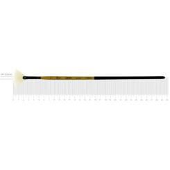Кисточка для рисования Rosa Щетина віялова, AMBER 2306FN, №4 Фото