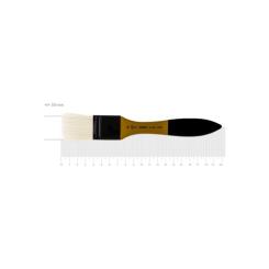 Кисточка для рисования Rosa Щетина флейц, AMBER 2306, №30 Фото