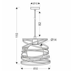 Люстра Candellux AKITA Фото 1