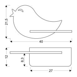 Светильник Candellux BIRD Фото 1